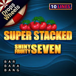 Shiny Fruity Seven 10 Lines Super Stacked
